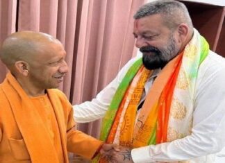 ਮਸ਼ਹੂਰ ਬਾਲੀਵੁੱਡ ਅਦਾਕਾਰ ਸੰਜੇ ਦੱਤ ਨੇ ਮੁੱਖ ਮੰਤਰੀ ਯੋਗੀ ਆਦਿੱਤਯਨਾਥ ਨਾਲ ਕੀਤੀ ਮੁਲਾਕਾਤ