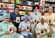 ਪਾਕਿਸਤਾਨ ਵੱਸਦੇ ਕਵੀ ਬਾਬਾ ਨਜਮੀ ਦੀ ਸਮੁੱਚੀ ਕਾਵਿ ਰਚਨਾ “ਮੈਂ ਇਕਬਾਲ ਪੰਜਾਬੀ ਦਾ”ਪੰਜਵਾਂ ਸੰਸਕਰਨ ਪੰਜਾਬੀ ਭਵਨ ਲੁਧਿਆਣਾ ਵਿਖੇ ਲੋਕ ਅਰਪਣ