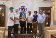 ਪ੍ਰਸਿੱਧ ਅਮਰੀਕੀ ਅਟਾਰਨੀ ਜਸਪ੍ਰੀਤ ਸਿੰਘ ਗਿੱਲ ਵੱਲੋਂ ਪੰਜਾਬ ਸਪੋਰਟਸ ਯੂਨੀਵਰਸਿਟੀ ਦੇ 100 ਹੋਣਹਾਰ ਖਿਡਾਰੀਆਂ ਲਈ ਸਾਲਾਨਾ 50 ਲੱਖ ਰੁਪਏ ਦੀ ਡਾਈਟ ਸਹਾਇਤਾ ਦਾ ਐਲਾਨ