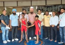 70ਵੇਂ ਜ਼ਿਲ੍ਹਾ ਸਕੂਲ ਟੂਰਨਾਮੈਂਟ ਵਿੱਚ ਫਰੀ ਸਟਾਈਲ ਕੁਸ਼ਤੀਆਂ ਦੇ ਮੁਕਾਬਲਿਆਂ ਦਾ ਹੋਇਆ ਆਗਾਜ਼