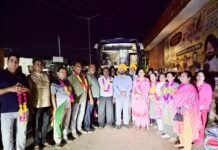 ਸ਼ਰਧਾਲੂਆਂ ਨੂੰ ਧਾਰਮਿਕ ਅਸਥਾਨਾਂ ਦੇ ਦਰਸ਼ਨਾਂ ਲਈ ਵਿਧਾਇਕ ਕੋਹਲੀ ਨੇ ਤੀਰਥ ਯਾਤਰਾ ਬੱਸ ਕੀਤੀ ਰਵਾਨਾ