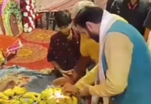 ਜਨਮ ਅਸ਼ਟਮੀ ਮੌਕੇ ਮੁੱਖ ਮੰਤਰੀ ਨਾਇਬ ਸਿੰਘ ਸੈਣੀ ਨੇ ਜੋਤੀਸਰ ਵਿਖੇ ਕੀਤੀ ਪੂਜਾ